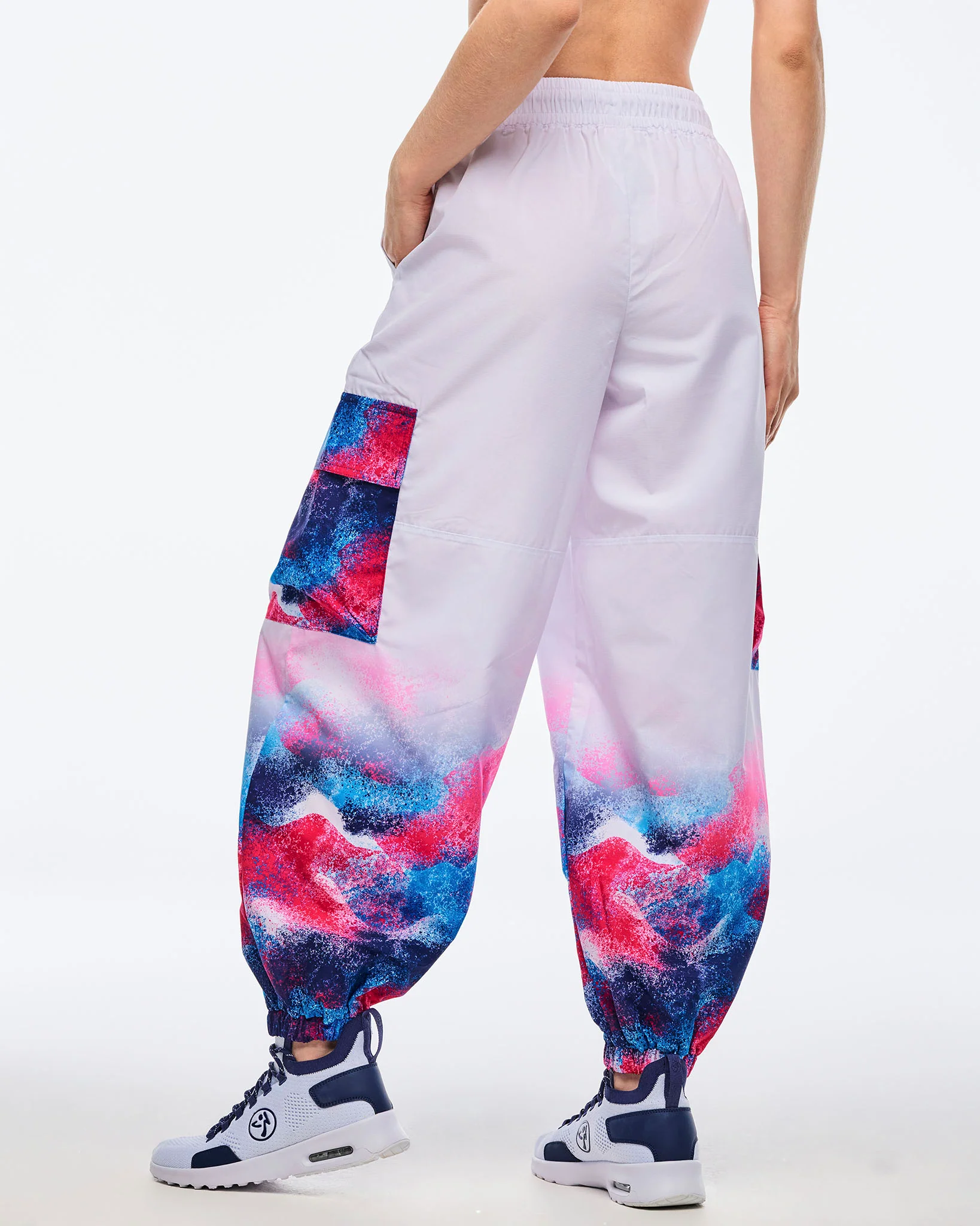 Apres Zumba Baggy Parachute Cargo Pants - Image 3