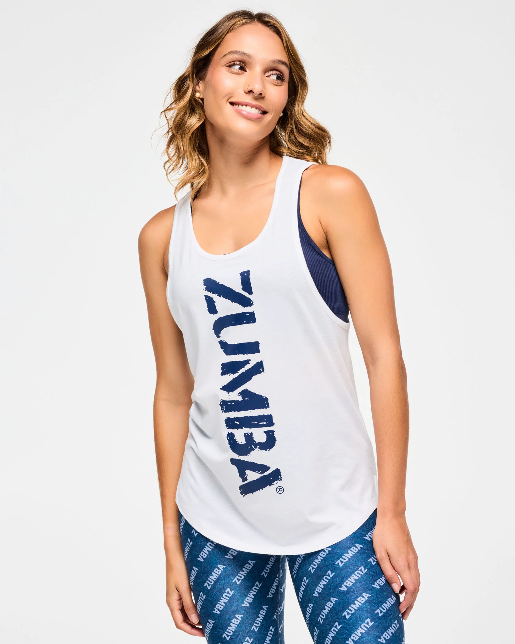 Blue Jean Men's Open Neck Tank - Image 3