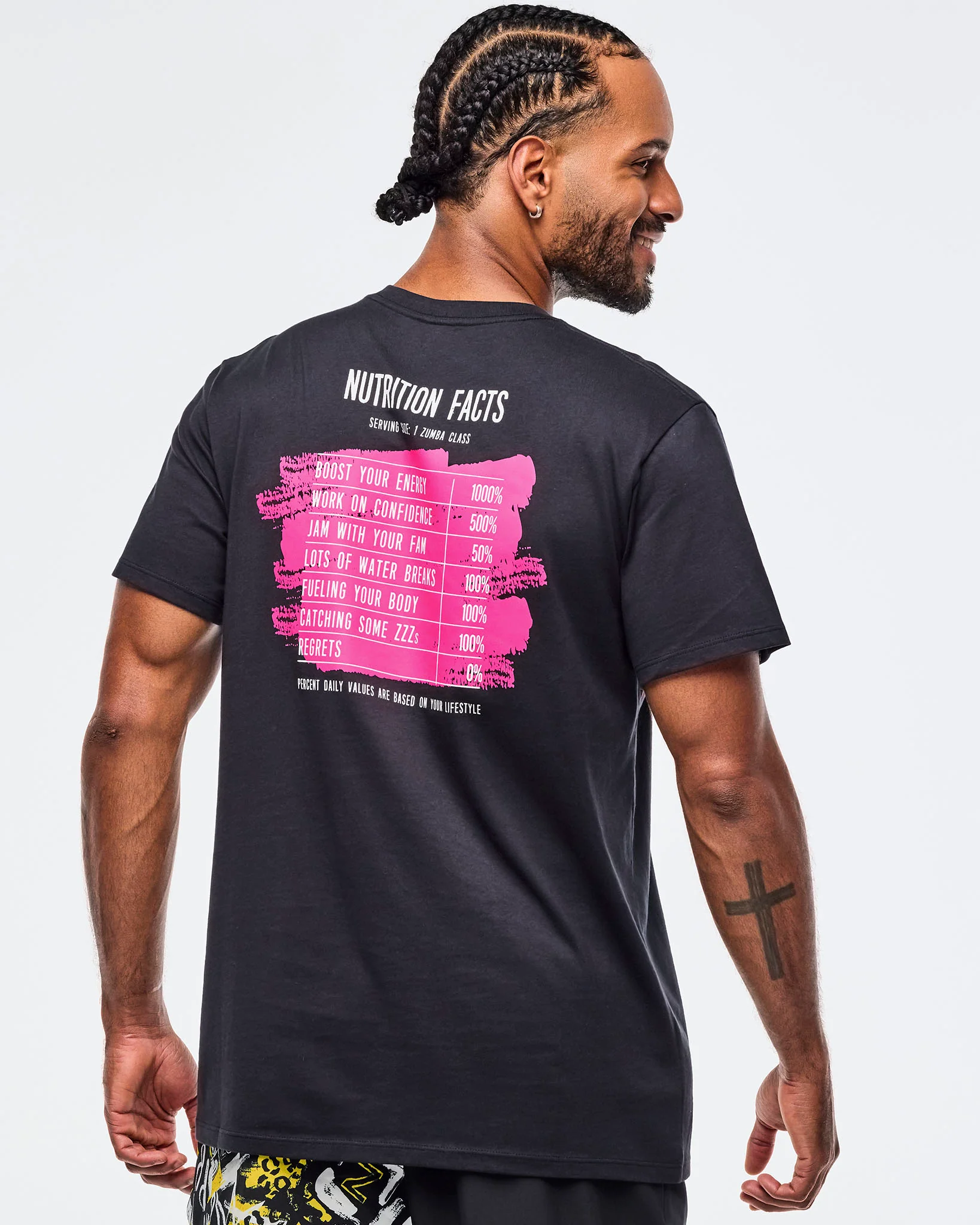 Sizzlin' Crew Neck Tee - Bold Black - Image 4