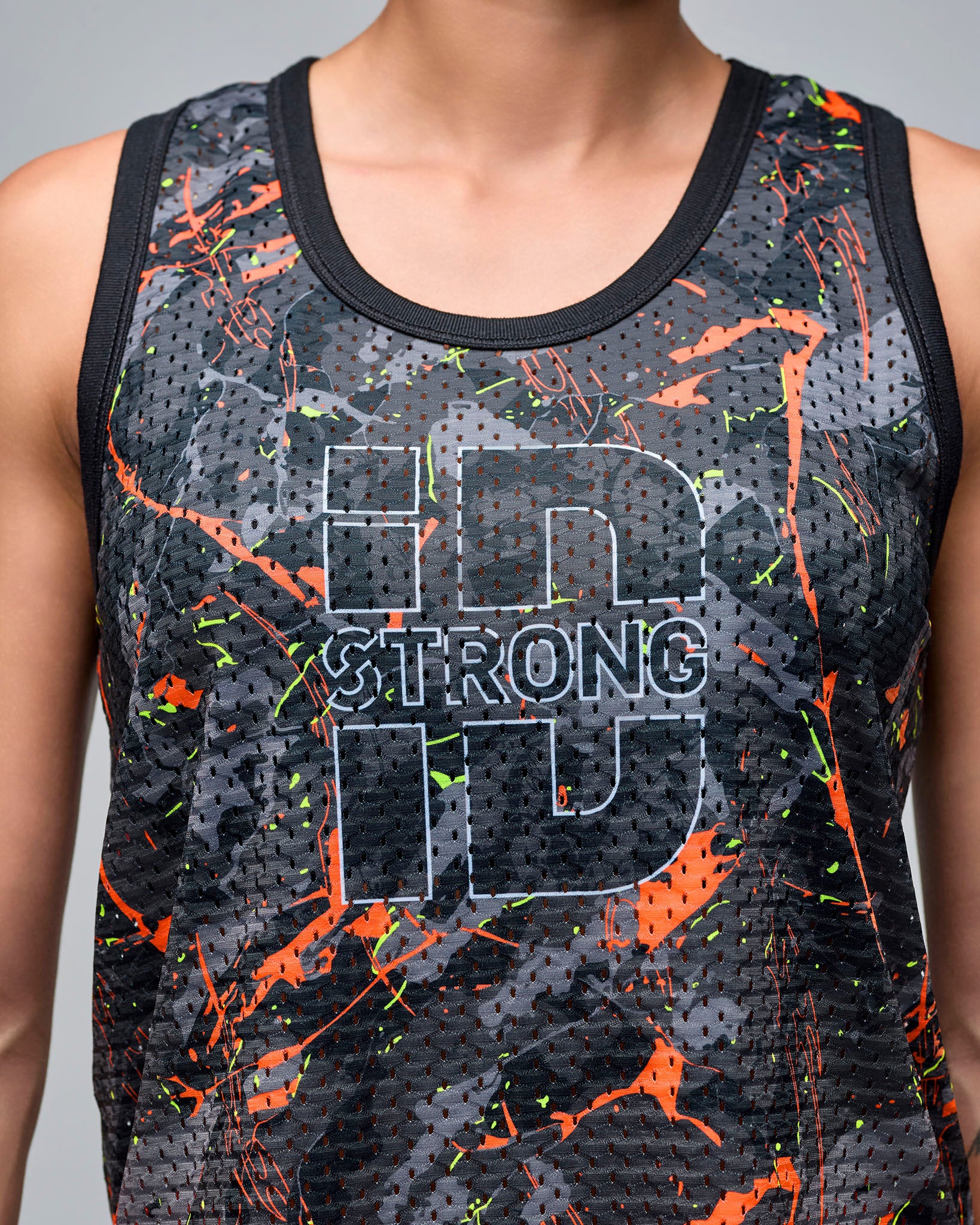 STRONG iD Basketball Tank With Curved Hem - Image 3