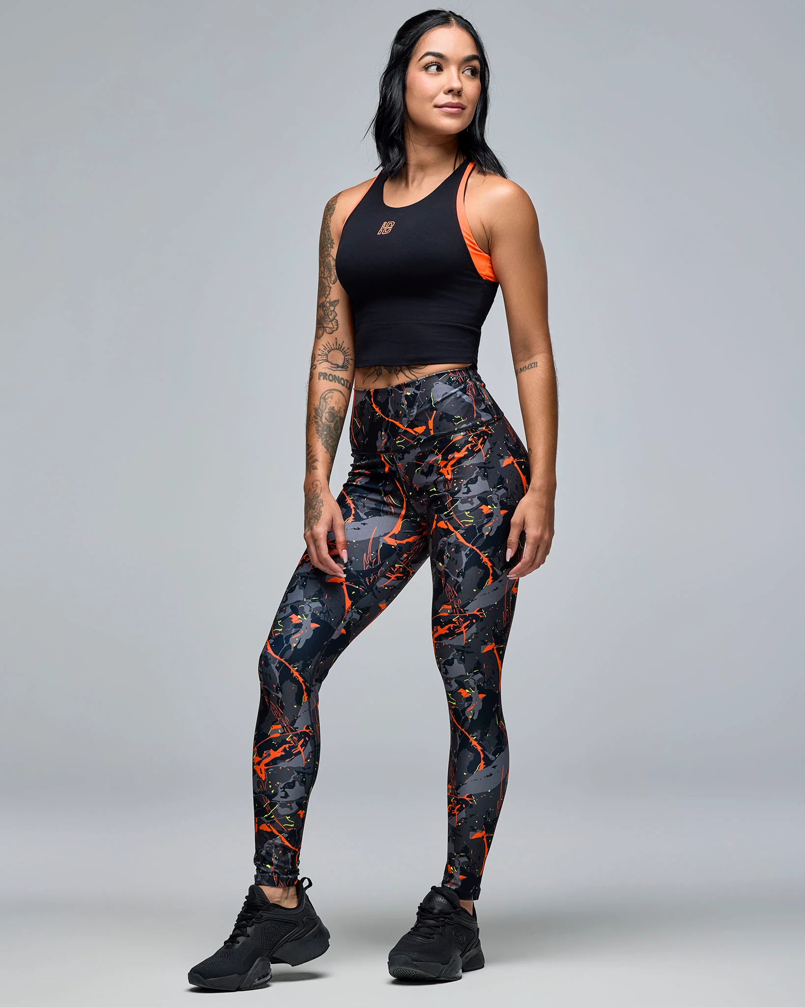 STRONG iD High Neck Racerback Tank With Shelf Bra - Image 4