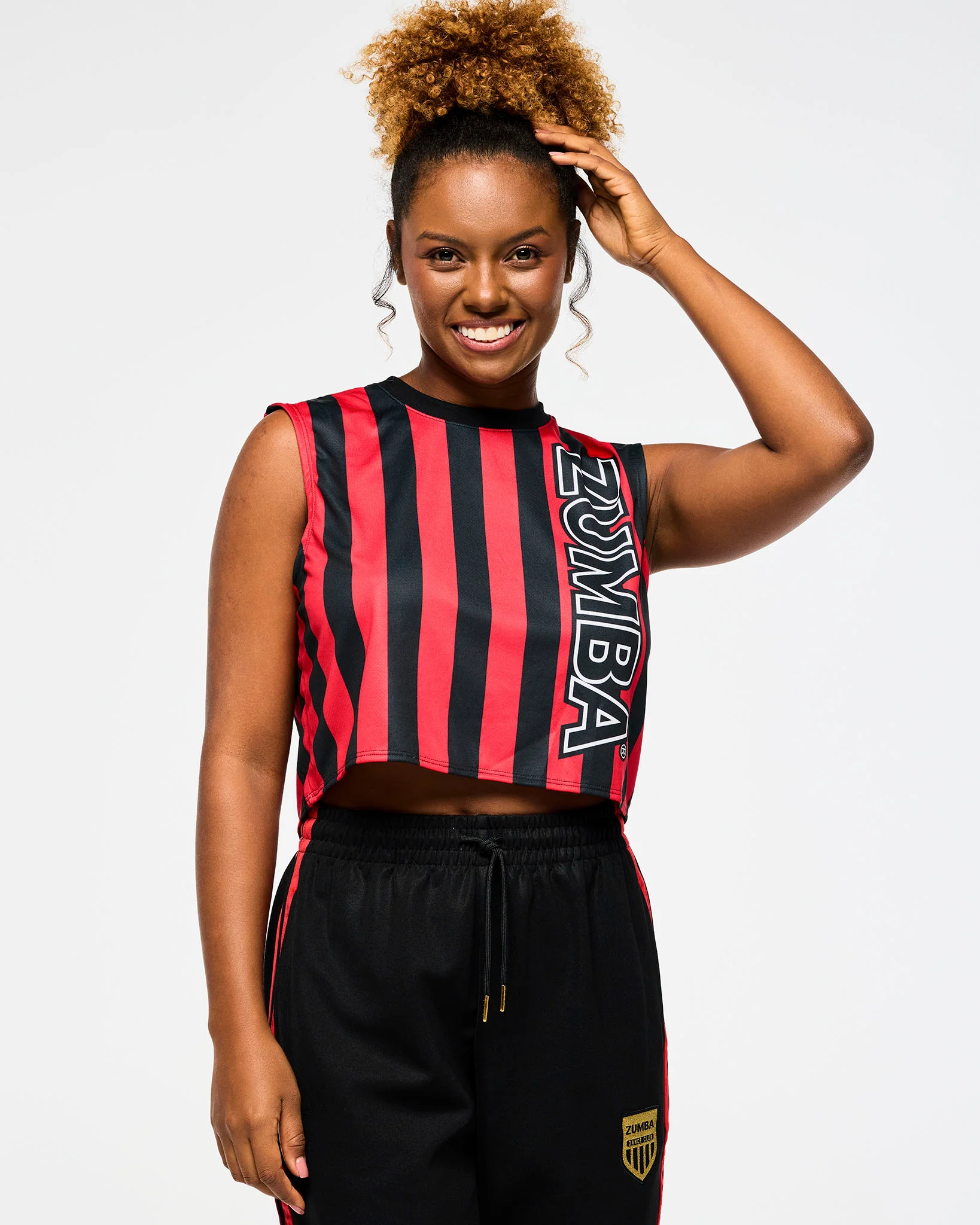 Victory Crew Neck Muscle Crop Tank - Image 3