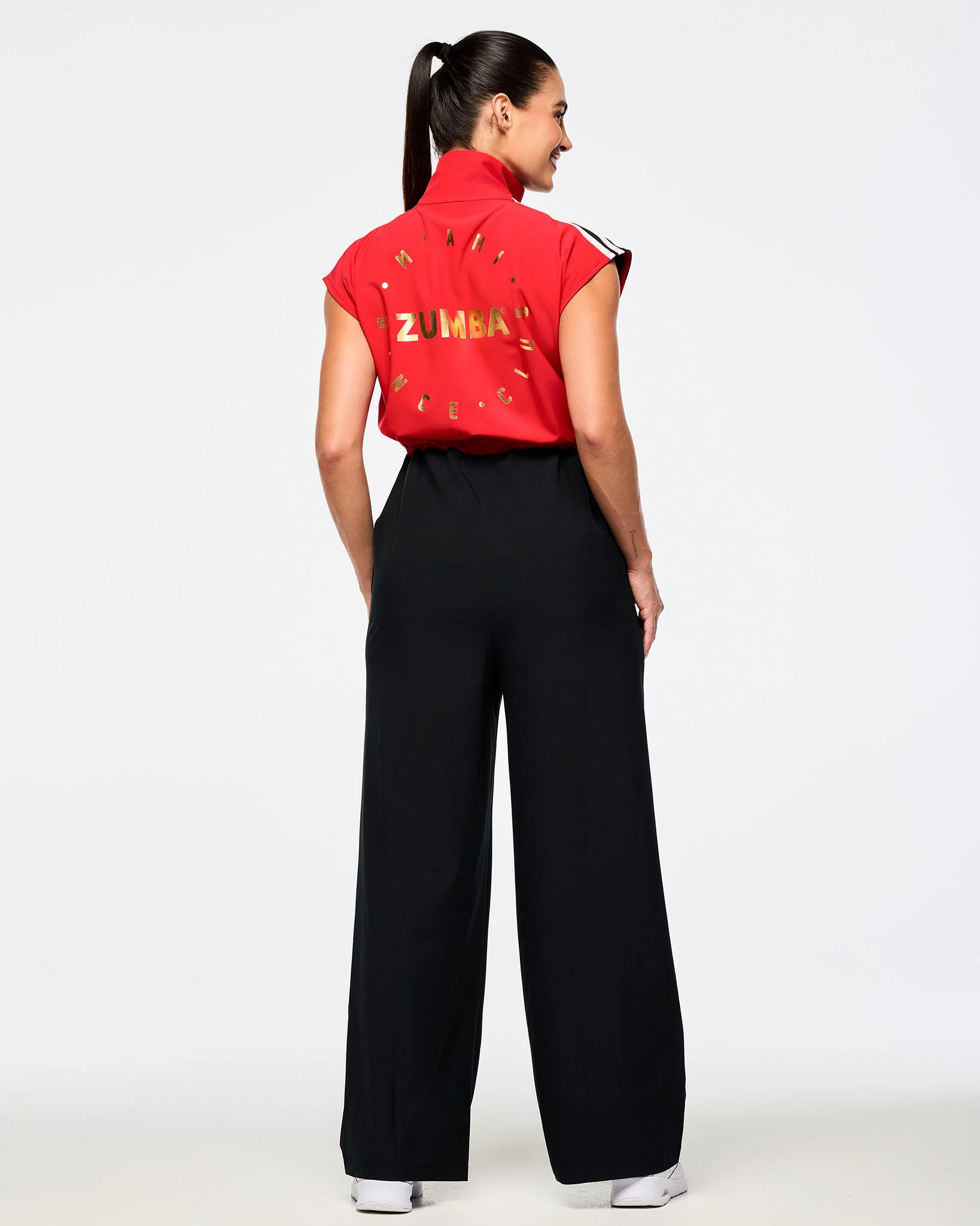 Victory Sleeveless Woven Jumpsuit - Image 5
