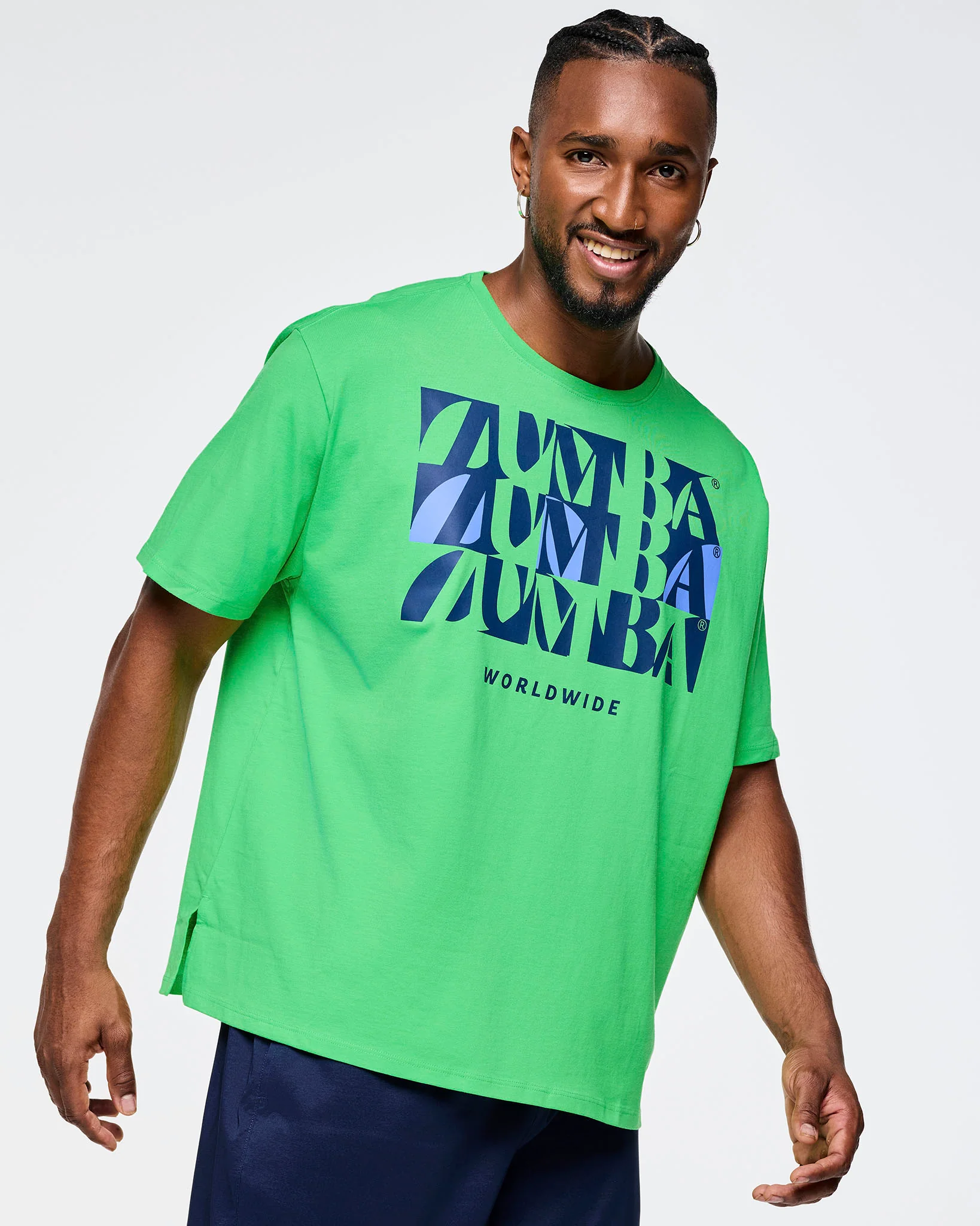 Zumba Out Loud Boxy Top With Side Slits - Image 3