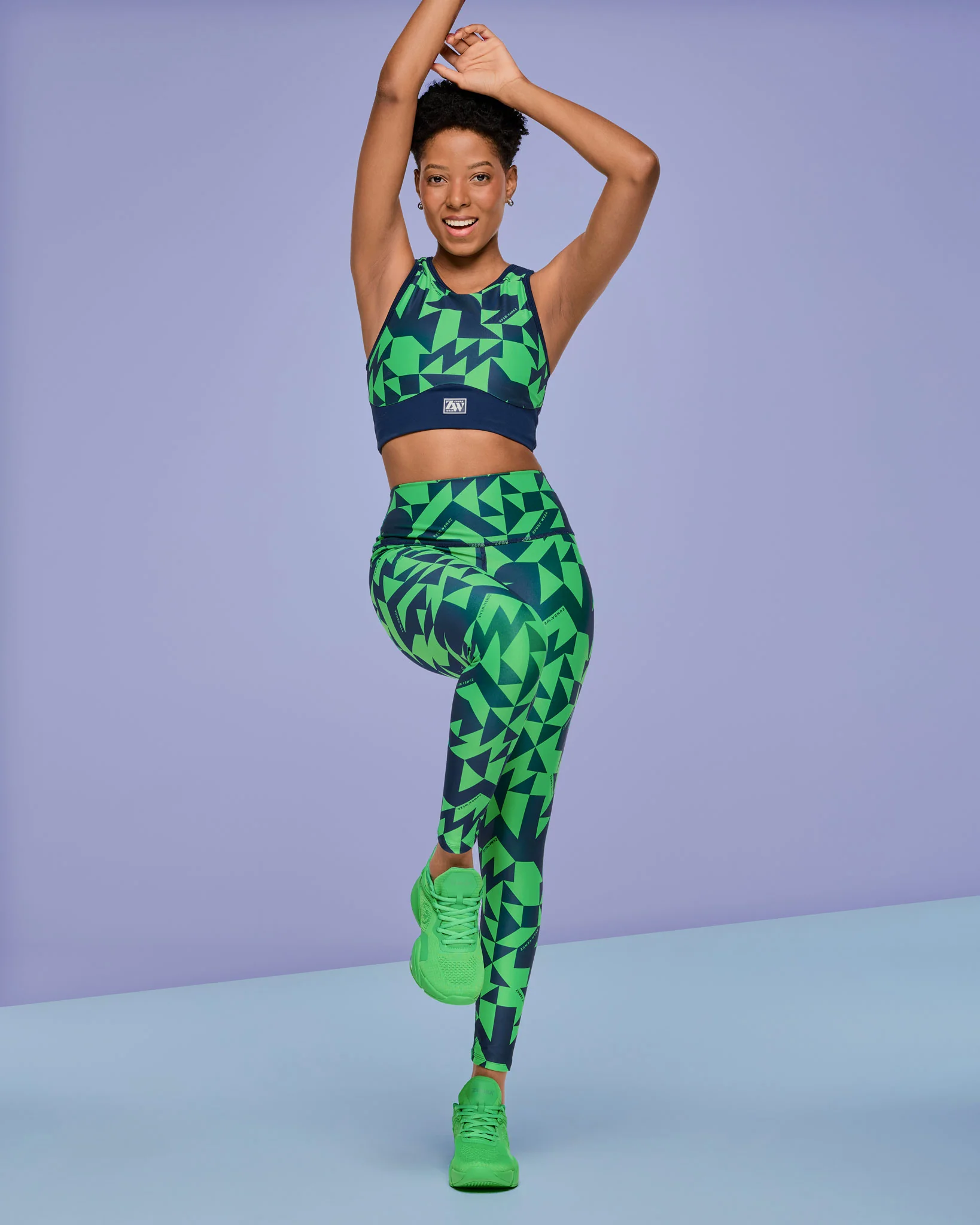 Zumba Air Stomp Remix II - Green - Image 5